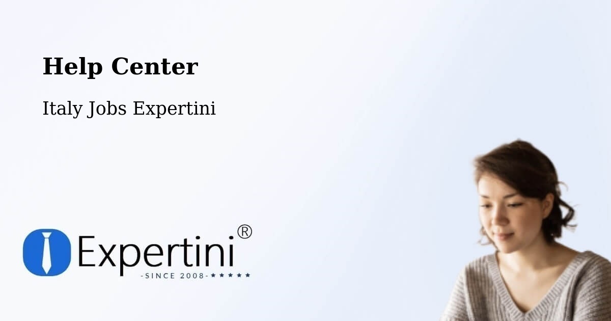 Help Center – Prato - Italy Jobs Expertini