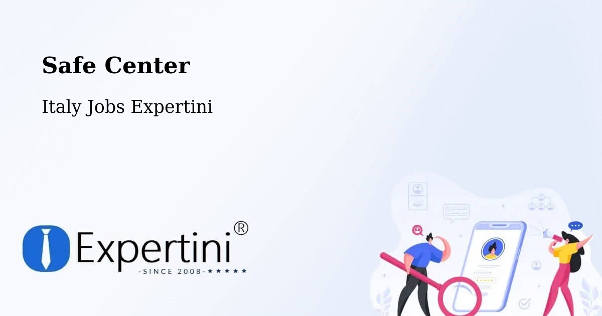 Safety Center – Prato - Italy Jobs Expertini
