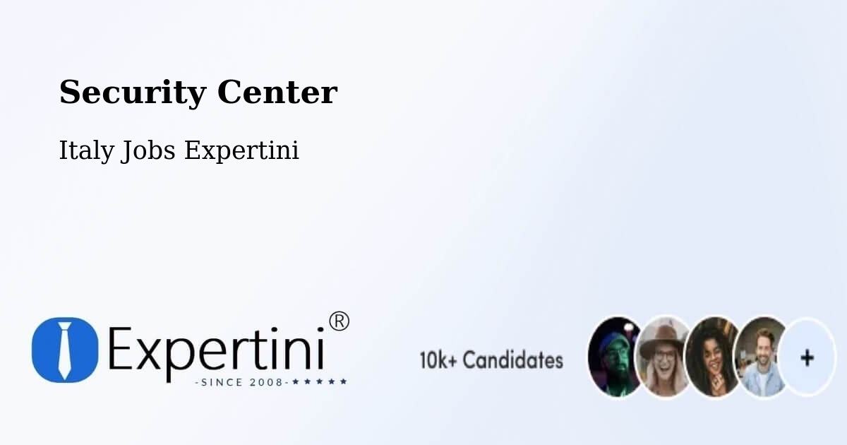 Security & Compliance – Prato - Italy Jobs Expertini