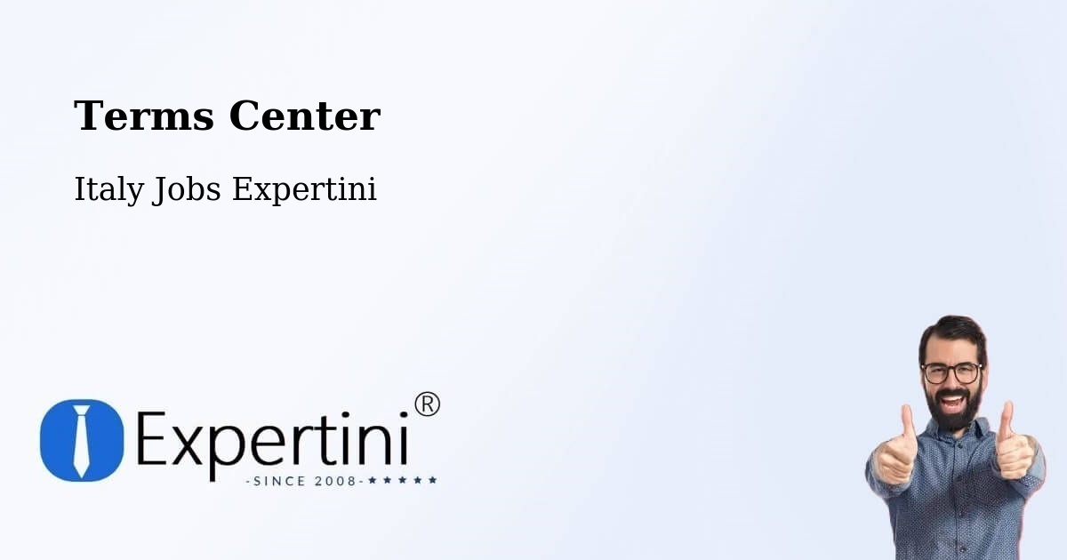 Terms of Service – Prato - Italy Jobs Expertini